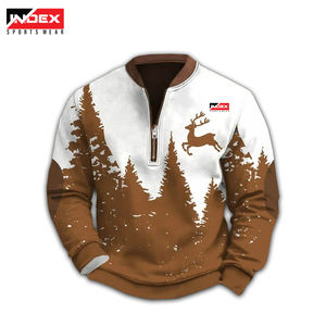 Chaqueta acolchada de hombre desgastada de peso pesado de alta calidad Unisex 100% algodón con cremallera invierno personalizado de gran tamaño - Product Image 3