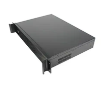 Boîtier de serveur industriel IPC 19 pouces 1,5U à montage en rack, profondeur réduite, style ATX avec ventilateur, boîtiers et tours d'ordinateurs industriels