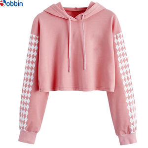 Sudadera Corta con Capucha para Mujer, Venta Caliente, Personalizada, Lavada al Ácido, de Alta Calidad, Talla Grande, Ropa de Invierno - Product Image 2