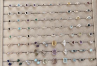 Anillos de Piedras Semipreciosas Naturales, Plata de Ley 925, Rodio, Oro, Certificados por IGI, Joyería Minimalista para Mujer Lista para Bodas, Disponible en Línea
