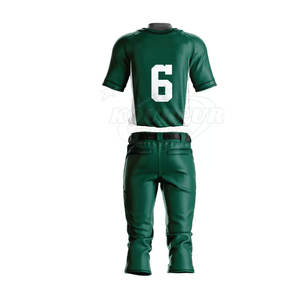 Uniforme de Béisbol Personalizado de Alta Calidad, Transpirable, de Secado Rápido, 100% Poliéster, Nuevo Diseño con el Mejor Precio, Incluye Impresión Personalizada - Product Image 3