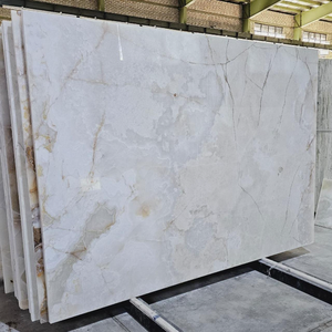 Dalles de marbre gris or blanc naturel exotique pour les murs et les sols de salle de bain - Product Image 5