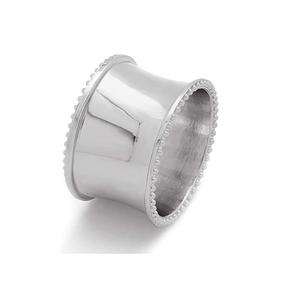 Rond de serviette avec finition en argent antique Design étoile de forme ronde Qualité authentique pour servir au mariage et à la fête - Product Image 1