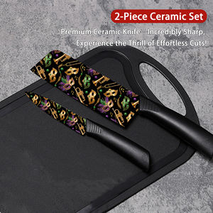 Couteau de chef en céramique en gros avec manche en plastique, tranchant pour la cuisine, prix d'usine, artisanat fait main, livraison rapide - Product Image 5