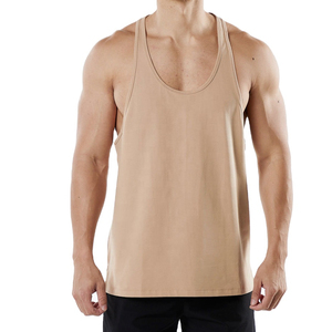 2024 hommes Gym débardeurs respirant Fitness maillots musculation Stringer avec Technique lavée pour l'entraînement - Product Image 6