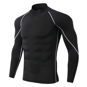 Mens Long Johns Ensemble de compression thermique léger Chaud Respirant Doux Évacuation de l'humidité Séchage rapide pour la course à pied Gym Base extérieure - Product Image 5