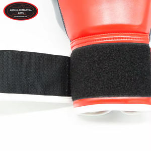 Diseño personalizado Fitness superventas más nuevo Pu cuero entrenamiento de lucha con cordones guantes de boxeo por ABDULLAH artes marciales - Product Image 6