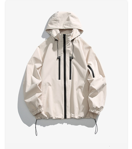 Chaqueta Impermeable Larga para Hombre, Diseño Moderno, Cuello Alto, Servicios OEM, Producto de Alta Calidad y Gran Venta - Product Image 5