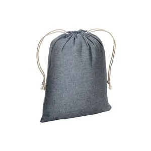 Sacchetti Sportivi Promozionali Ecologici in Cotone Riciclato con Coulisse - Product Image 5