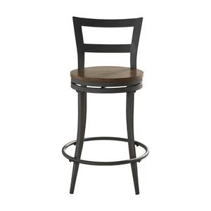 New Arrival Modern Premium Bar Chair with Elegant Upholstery, Ergonomic Back Support and Heavy <b>Metal</b> Frame - Product Image 2