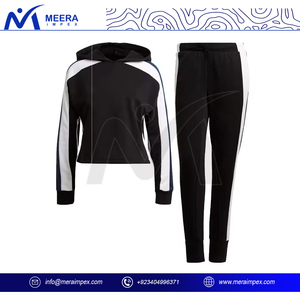 Conjunto de chándal de lujo para mujer: material de alta calidad, suave y acogedor, diseñado para la comodidad y el estilo - Product Image 2