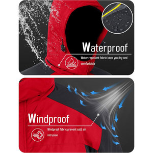 Chaqueta Hombre con Tejido Impermeable Alto Rendimiento con Capucha Ajustable y Protección Aislante para Frío Extremo - Product Image 3