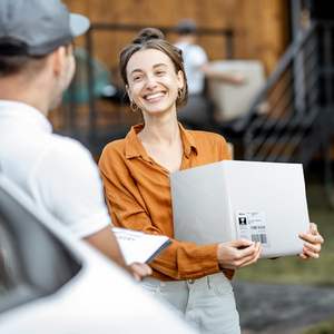 Grands enveloppes d'expédition auto-adhésives imperméables biodégradables en polyéthylène pour les petites entreprises, les boutiques de vêtements - Product Image 6