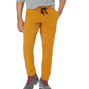 Latest Style Custom Design Men's Casual Straight <b>Trousers</b> with Customized Logo 100% Cotton Quick Dry & Breathable OEM Services - Product Image 3