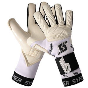 Guantes de Portero de Fútbol Duraderos y Transpirables, Guantes de Fútbol Personalizados para Uso en Exteriores, Guantes de Portero para Niños y Adultos - Product Image 5