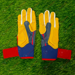 2025 unisexe professionnel Softball longue manchette Baseball gants de frappe meilleure qualité personnalisé Baseball gants de frappe - Product Image 2