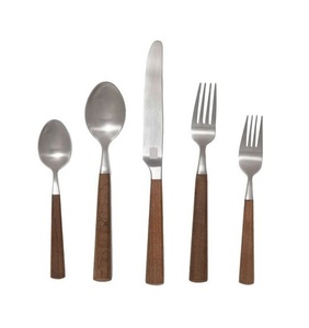 Fantastic design dishware cutlery <b>set</b> great quality wooden <b>flatware</b> <b>set</b> for table decor cutlery <b>set</b> at best price - Product Image 4
