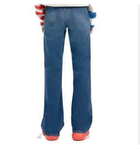High Quality Customize Dark <b>Blue</b> <b>Women's</b> Denim Pants One Button Baggy Wide Leg Straight Denim <b>Jeans</b> Pants For <b>Women</b> - Product Image 2