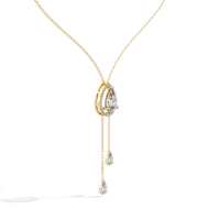 Colliers en diamants de laboratoire en gros pour usines de bijoux, or jaune 10k/14k/18k, certifiés IGI, taille brillant