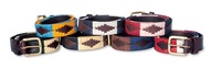 Ceinture en cuir personnalisée en gros avec boucle carrée en laiton massif 100% robuste, largeur 35 mm