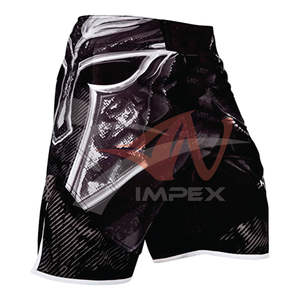 Pantalones cortos de compresión Mma cortos Mma Sanda Kickboxing pantalones cortos Muay Thai Mma pantalones cortos Kyokushin Karate uniforme para hombres - Product Image 1