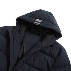 Customized Long Sleeve Oversize <b>Padding</b> Winter Coat Puffer <b>Jacket</b> for Men Hot Sale Solid Color <b>Hooded</b> Winter <b>Jacket</b> - Product Image 6