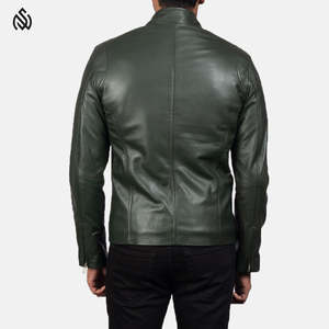 แจ็คเก็ตหนังแท้สำหรับผู้ชาย, เสื้อแจ็คเก็ตหนังแท้สำหรับฤดูหนาวระบายอากาศได้ดีกันน้ำ - Product Image 4