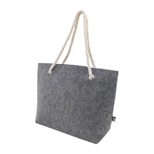 Eco-friendly Canvas Casual <b>Square</b> Promotional Tote Bags for Beach Use Made of Sustainable Materials - Product Image 3