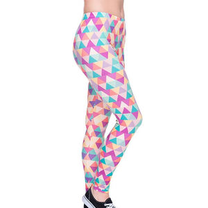 Legging taille moyenne respirant de haute qualité pour femmes entraînement personnalisé sublimé conception push-up Logo solide course Yoga Leggings - Product Image 1