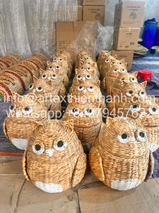 OEM ODM Factory New Design Kids Playroom <b>Storage</b> <b>Basket</b> Celestial Kids Natural Woven <b>Square</b> <b>Basket</b> With Wholesales Price - Product Image 6