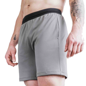Shorts d'été pour hommes Séchage rapide Respirant Motif solide Rue/Tenue décontractée Personnalisable Vente en gros Service OEM - Product Image 3