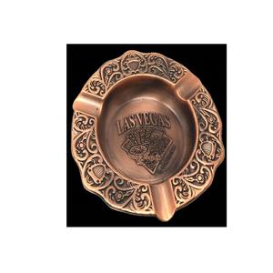 Cenicero de Metal con Diseño de Hoja Pulida en Oro, Cenicero de Primera Calidad para el Hogar y la Oficina, Artículos de Mesa, Cenicero de Alta Gama para Suministros Más Vendidos - Product Image 6