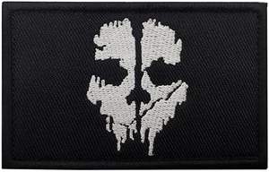 Insignia de Parche Bordada Personalizada, Diseño de Forma de Flor de Hierro con Cuentas de PVC y Material de Goma para Decoración de Ropa - Product Image 2