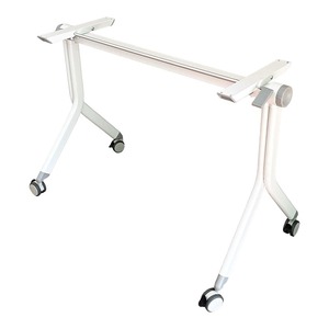 CADY HCMS004 Minimalist Design <b>Folding</b> <b>Table</b> <b>Legs</b> with Wheels - Product Image 1