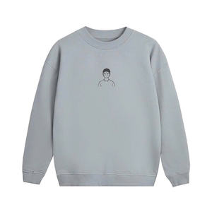 Pull en éponge française chaude pour femme 100% coton avec logo personnalisé doux au toucher et motif animal - Product Image 1