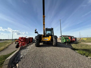 Chargeur télescopique JCB AGRI 525-60 Diesel d'occasion 2023 avec moment de charge élevé, hydraulique KYB/PWG, garantie 1 an - Product Image 6