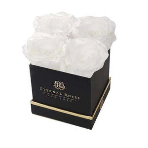 Lennox Classic Collection Forever Roses Small Square Gift Box Preserved Type - Product Image 1