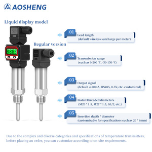 AOSHENG ステンレス製 防爆 防水 IP68 温度コントローラー USB OEM/ODM 海上掘削リグ・鉱業向け - Product Image 5