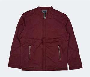 Veste de motard vintage décontractée pour homme Bearfit, automne, 100% coton, coupe ajustée, écologique, coupe-vent, respirante, fermeture éclair, service OEM - Product Image 6