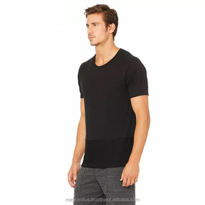 Camiseta Deportiva Personalizada OEM para Hombre, Cuello Redondo, Corte Ajustado, 100% Algodón, Suave, Secado Rápido, Transpirable, Tejido de Punto, Manga Corta, Logotipo Personalizado, Diseño en Blanco - Product Image 6