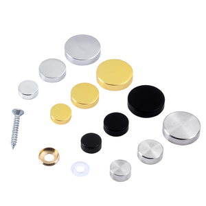 Zuo Gang Spiegelabdeckung aus reinem Kupfer mit Schrauben, dekorative flache Glasnägel, Kunststoffunterlegscheiben, harte Muttern für Werbung - Product Image 6