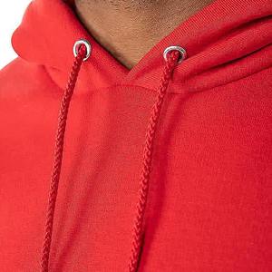 เสื้อฮู้ดผู้ชายทำจากวัสดุใหม่ย้อมสีล้วนสำหรับฤดูหนาวโลโก้ตามสั่ง - Product Image 6