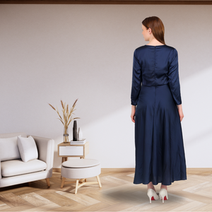 ชุดเดรสยาวผ้าฝ้ายเนื้อนุ่มเนื้อเนียนใส่สบายสำหรับปาร์ตี้ฤดูร้อนสินค้าส่งออกจำนวนมาก - Product Image 4