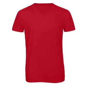 Camiseta Personalizada con Cuello en V Triblend para Hombre, Artículos Promocionales - Product Image 6