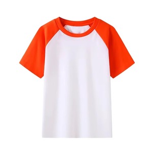 Camiseta para niños Camiseta de manga corta de algodón con cuello redondo de alta calidad para niños Camiseta para niños con logotipo personalizado - Product Image 6