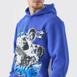 Ensembles de survêtements personnalisés pour hommes avec fermeture éclair pantalons de survêtement et sweat à capuche de sport ensemble deux pièces survêtement pour hommes - Product Image 1