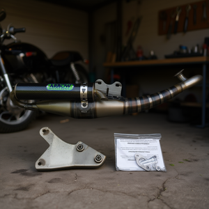 Terminale di Scarico Arrow in Carbonio Omologato per Aprilia SR 50 2002-2003 CD 33509EK per Sistema di Scarico Moto - Product Image 3
