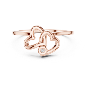แหวนหมั้นเพชรทรงกลมเคลือบทองคำขาว 14K สำหรับผู้หญิง |   ของขวัญแต่งงานสุดหรูที่ได้รับการรับรองจาก IGI - Product Image 3