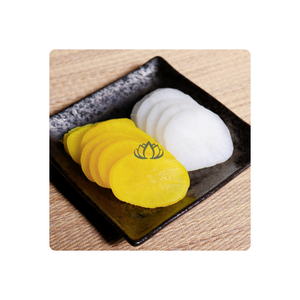 BANCHANG COREANO AMARILLO COREANO ENCURTIDO RÁBANO DANMUJI DE LOTO AZUL VIETNAM MEJOR PRECIO 2024 - Product Image 1