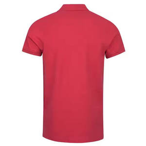 Algodón 100% de alta calidad para Polo, ropa informal, logotipo bordado, transpirable, ajuste cómodo, diseño de patrón sólido, lona hecha - Product Image 5